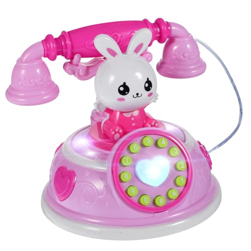 NAMOARLY Simuliertes Telefonspielzeug Für Babys Kindertelefone Für Kleinkinder Kleinkindspielzeug Für Mädchen Kinderspielzeug B Vintage Wählscheibentelefon Schnurgebundenes NAMOARLY Simuliertes Telefonspielzeug Für Babys Kindertelefone Für Kleinkinder Kleinkindspielzeug Für Mädchen Kinderspielzeug B Vintage Wählscheibentelefon Schnurgebundenes von NAMOARLY