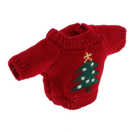 NAMOARLY Spielzeugbär Pullover Wiederverwendbare Puppenkleidung Schlafanzug Kaninchenspielzeug Kuscheltiere Mit Kleidung Puppenkostüm Für Plüschtier Entzückendes Bärendekor von NAMOARLY