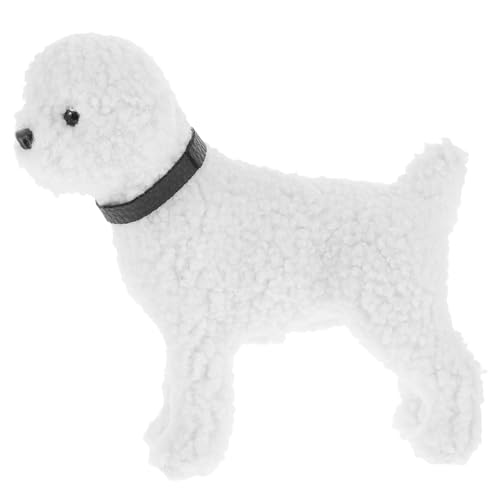NAMOARLY Spielzeughund mit realistischer Figur für kinderspielzeug plushible snugible Home Dekoration weihnsgeschenke Cartoon Plüschspielzeug Hundeschmuck Plastik Weiß NAMOARLY Spielzeughund mit realistischer Figur für kinderspielzeug plushible snugible Home Dekoration weihnsgeschenke Cartoon Plüschspielzeug Hundeschmuck Plastik Weiß von NAMOARLY