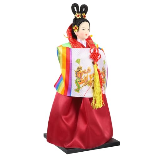 NAMOARLY Puppe im koreanischen Stil Hanbok-Puppenfigur koreanischer Hanbok kreativität kreativekraft koreanische Hanbok-Puppe zum Sammeln Koreanisches Kunsthandwerk Handbuch Ornamente Japan von NAMOARLY