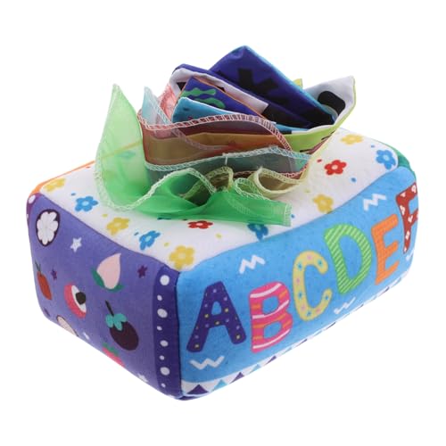 NAMOARLY Baby Sensory Toys Soft Crinkle Tissue Box Buch Früherziehung Stoffbücher Für Jungen Und Mädchen NAMOARLY Baby Sensory Toys Soft Crinkle Tissue Box Buch Früherziehung Stoffbücher Für Jungen Und Mädchen von NAMOARLY