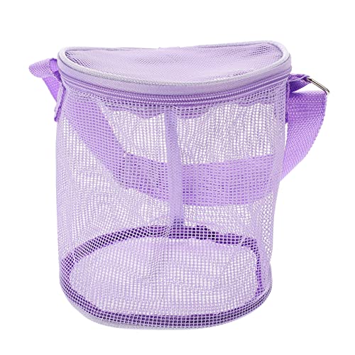 NAMOARLY Strand Aufbewahrungstasche Mesh-strandtaschen Mesh-sandspielzeugtasche Eimer Muschel Tote Strandtasche Netztasche Für Für Den Strand Strandzubehör Violett PVC NAMOARLY Strand Aufbewahrungstasche Mesh-strandtaschen Mesh-sandspielzeugtasche Eimer Muschel Tote Strandtasche Netztasche Für Für Den Strand Strandzubehör Violett PVC von NAMOARLY
