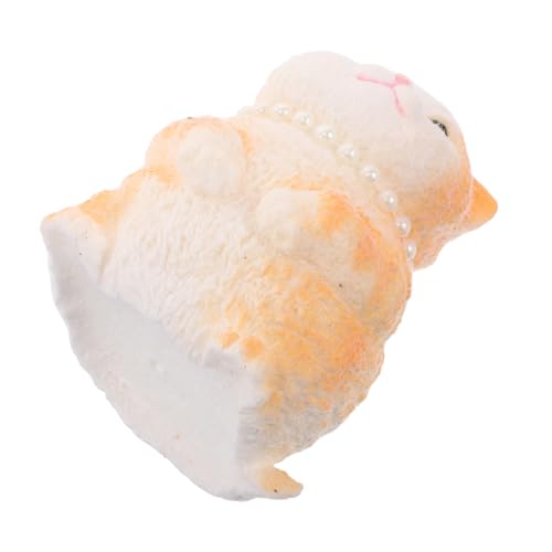 NAMOARLY Süßes Katzen Squishy Realistische Dehnbare aus Weichem Material für Katzenliebhaber und Stressabbau Perfektes Interaktives für Entspannte Orangefarbene NAMOARLY Süßes Katzen Squishy Realistische Dehnbare aus Weichem Material für Katzenliebhaber und Stressabbau Perfektes Interaktives für Entspannte Orangefarbene von NAMOARLY