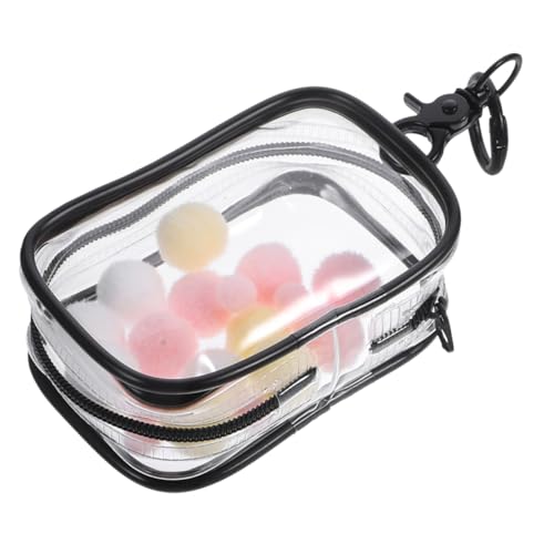 NAMOARLY Transparente Aufbewahrungstasche Für Kleine Puppen Tragbarer Figurenbeutel Mit Schnalle Kompaktes Design Für Accessoires Für Reisen Und Zuhause NAMOARLY Transparente Aufbewahrungstasche Für Kleine Puppen Tragbarer Figurenbeutel Mit Schnalle Kompaktes Design Für Accessoires Für Reisen Und Zuhause von NAMOARLY