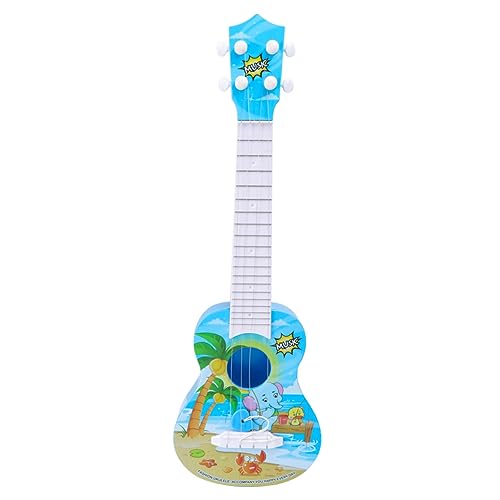 NAMOARLY Ukulele Mini-Gitarre Gitarrenspielzeug Mini-Instrumente- Ukulele- Musikinstrumente, Blue von NAMOARLY