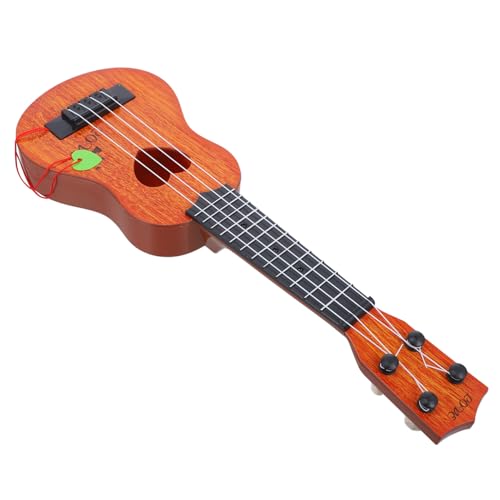 NAMOARLY Ukulele kleine Gitarre frühes musikalisches Lernspielzeug kinderinstrumente musikinstrumente spielzeuge Gitarren-Ukulelen für Holz Orange NAMOARLY Ukulele kleine Gitarre frühes musikalisches Lernspielzeug kinderinstrumente musikinstrumente spielzeuge Gitarren-Ukulelen für Holz Orange von NAMOARLY