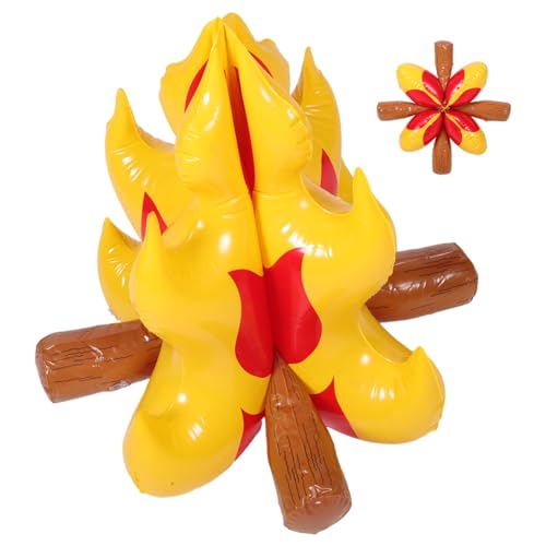 NAMOARLY Lagerfeuer-requisit Wiederverwendbares Aufblasbares Spielzeug Für Jungen Mädchen Und Erwachsene Camping von NAMOARLY
