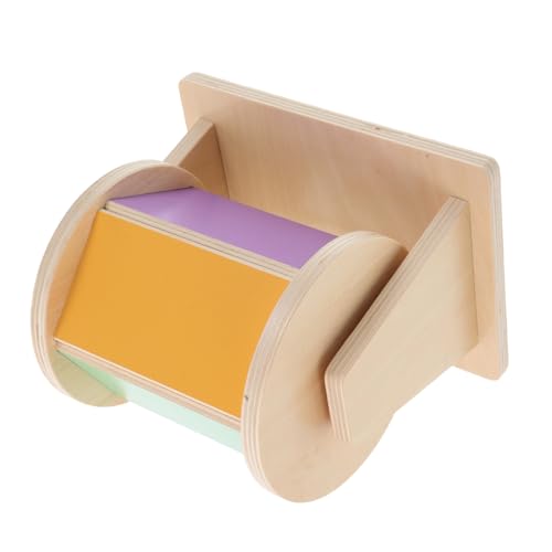 NAMOARLY Pädagogisches Baby Trommel Spielzeug Holz Sensorischen Trommel Bunte Räder Motor Fähigkeiten Kognition NAMOARLY Pädagogisches Baby Trommel Spielzeug Holz Sensorischen Trommel Bunte Räder Motor Fähigkeiten Kognition von NAMOARLY