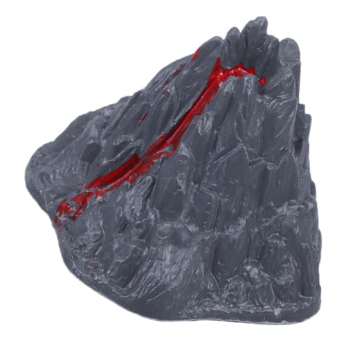 NAMOARLY Mini-Vulkan Kunststoff-Vulkan Spielzeug-vulkanstatue Für Jungen Und Mädchen Unterwasser-Dekoration Bauernhaus- Landschafts-sandtisch von NAMOARLY