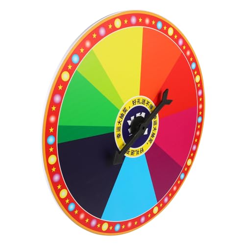 NAMOARLY Wandhängendes für Preisrad für Partys und Klassenzimmer Lotteriespiel mit Individuellem Beschriftungsbereich Langlebig und Einfach zu Bedienen NAMOARLY Wandhängendes für Preisrad für Partys und Klassenzimmer Lotteriespiel mit Individuellem Beschriftungsbereich Langlebig und Einfach zu Bedienen von NAMOARLY