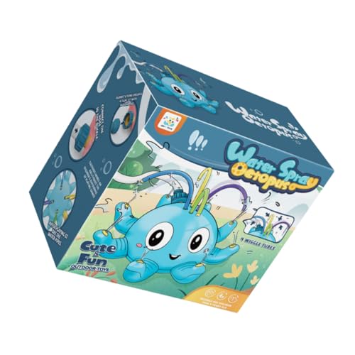 NAMOARLY Wassersprinkler für Octopus Wasserstrahl Garten Outdoor Badespaß Wasserspielzeug Jungen Mädchen Sommerlich Langlebig Kunststoff NAMOARLY Wassersprinkler für Octopus Wasserstrahl Garten Outdoor Badespaß Wasserspielzeug Jungen Mädchen Sommerlich Langlebig Kunststoff von NAMOARLY