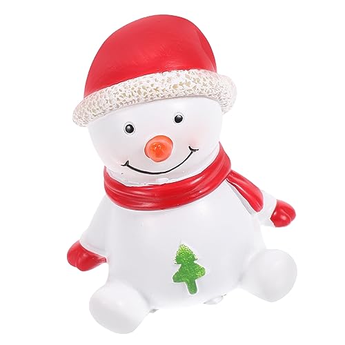 NAMOARLY Weihnachtsfigur Mittelstücke Mini Ornament Weihnachts-Schneemannfigur aus Schaumstofffilz Weihnachts Figuren weihnachtsspielzeug weihnacjtsdeko Weihnachtsdekoration Harzmodell Weiß NAMOARLY Weihnachtsfigur Mittelstücke Mini Ornament Weihnachts-Schneemannfigur aus Schaumstofffilz Weihnachts Figuren weihnachtsspielzeug weihnacjtsdeko Weihnachtsdekoration Harzmodell Weiß von NAMOARLY