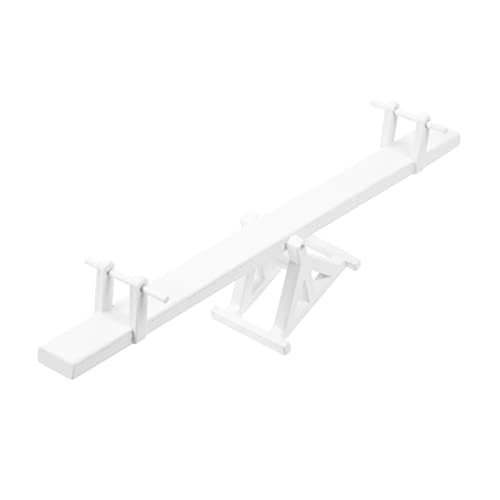NAMOARLY Wippe-Modell holzspielzeug holzspielsachen Art Decor Exquisite Dekoration Desktop Dekoration Ornament Miniaturen-Bausatz winzig Tür filigranes Mini-Wipp- Mini-Wippe Weiß NAMOARLY Wippe-Modell holzspielzeug holzspielsachen Art Decor Exquisite Dekoration Desktop Dekoration Ornament Miniaturen-Bausatz winzig Tür filigranes Mini-Wipp- Mini-Wippe Weiß von NAMOARLY