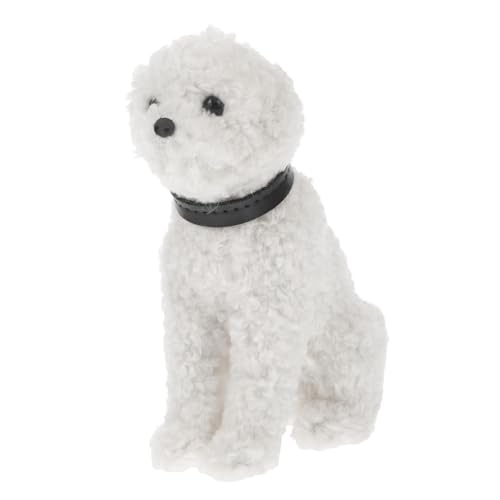 NAMOARLY kulich Form Home Decoration kucheltier Home Dekoration Stuffed Soft Toys plushbit Plaything Toy Plush Toy plushible snugible Hundeschmuck Plastik Weiß von NAMOARLY