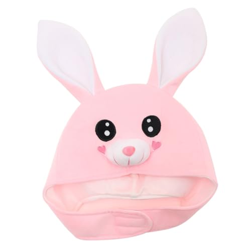 NAMOARLY Lustiger Hut Lustiger Üsch Osterhase Hut Für Frauen Vollkopf Bunny Kostü Für Partys Und Fotografie Mit Ohren Und Ideales Accessoire Für Karneval Und Cosplay Plüsch Hase von NAMOARLY