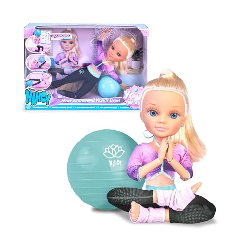 Nancy Yoga Class NAC76000 Yoga-Puppe, flexibel, 16 Gelenkpunkte, inklusive Fitnessball, 3 Jahre Nancy Yoga Class NAC76000 Yoga-Puppe, flexibel, 16 Gelenkpunkte, inklusive Fitnessball, 3 Jahre von NANCY