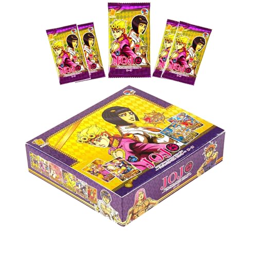 JoJo's Bizarre Adventure Karten –30 Packungen Anime-Karten, JJBA Sammlerkarte,Kartenspiel,TCG CCG Collection Sammelkartenspielbox.(Komplette Packung) von NANDEZ