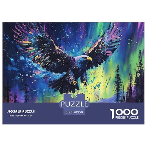 Adler Puzzle 1000 Teile Puzzles 70x50cm/1000pcs Für Erwachsene Kinder Brillanter Himmel Pädagogisches Kreative DIY Karton Adler Puzzle 1000 Teile Puzzles 70x50cm/1000pcs Für Erwachsene Kinder Brillanter Himmel Pädagogisches Kreative DIY Karton von NAOFEKUID