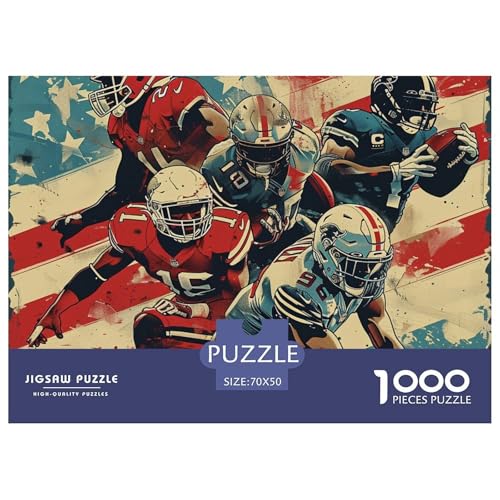 Amerika Fußball Puzzles 1000 Teile Puzzles 70x50cm/1000pcs Für Erwachsene Und Kinder Pädagogisches Kreative DIY Karton Amerika Fußball Puzzles 1000 Teile Puzzles 70x50cm/1000pcs Für Erwachsene Und Kinder Pädagogisches Kreative DIY Karton von NAOFEKUID