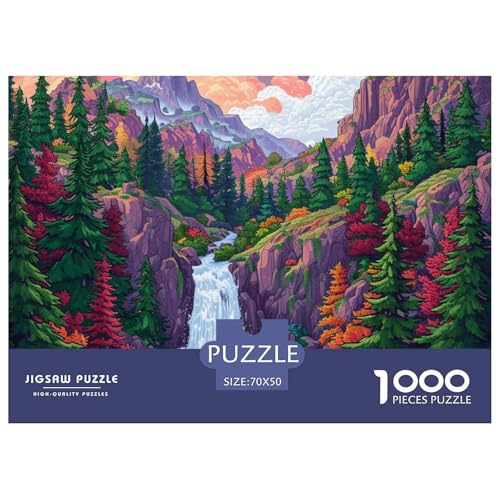 Berge und Wasserfälle Puzzle 1000 Teile Puzzle 70x50cm/1000pcs Für Erwachsene Und Kinder Pädagogisches Kreative DIY Karton Berge und Wasserfälle Puzzle 1000 Teile Puzzle 70x50cm/1000pcs Für Erwachsene Und Kinder Pädagogisches Kreative DIY Karton von NAOFEKUID