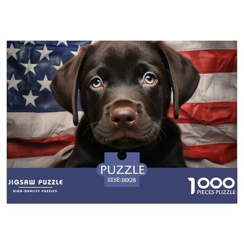 Bilder von Labrador Puzzles 1000 Teile Puzzle 38x26cm/1000pcs Für Erwachsene Und Kinder Pädagogisches Kreative DIY Karton Bilder von Labrador Puzzles 1000 Teile Puzzle 38x26cm/1000pcs Für Erwachsene Und Kinder Pädagogisches Kreative DIY Karton von NAOFEKUID