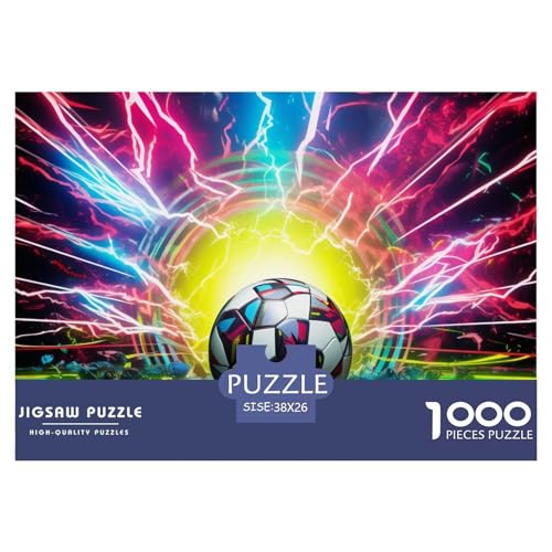 Blitz Fußball Puzzles 1000 Teile Puzzles 38x26cm/1000pcs Für Erwachsene Kinder Stressabbau Spielzeug Familienpuzzle DIY Karton Blitz Fußball Puzzles 1000 Teile Puzzles 38x26cm/1000pcs Für Erwachsene Kinder Stressabbau Spielzeug Familienpuzzle DIY Karton von NAOFEKUID