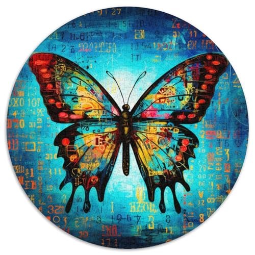 Fußball Puzzle Rund Puzzles 1000 Teile Circular Puzzles 1000pcs (67.5x67.5cm) Für Erwachsene Kinder Pädagogisches Kreative DIY Karton von NAOFEKUID