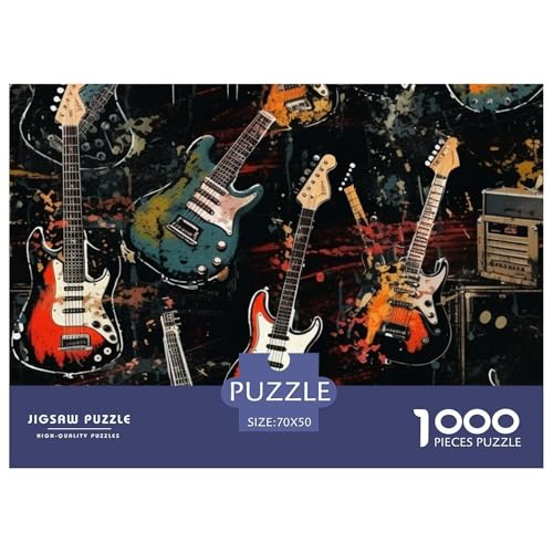 Gitarre Puzzles 1000 Teile Puzzle 70x50cm/1000pcs Für Erwachsene Und Kinder Pädagogisches Kreative DIY Karton Gitarre Puzzles 1000 Teile Puzzle 70x50cm/1000pcs Für Erwachsene Und Kinder Pädagogisches Kreative DIY Karton von NAOFEKUID
