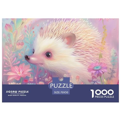 Hedgehog Puzzles 1000 Teile Puzzle 70x50cm/1000pcs Für Erwachsene Kinder Pädagogisches Kreative DIY Karton Hedgehog Puzzles 1000 Teile Puzzle 70x50cm/1000pcs Für Erwachsene Kinder Pädagogisches Kreative DIY Karton von NAOFEKUID