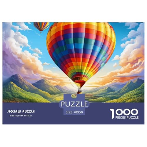 Heißluftballon Puzzle 1000 Teile Puzzle 70x50cm/1000pcs Für Erwachsene Kinder Stressabbau Spielzeug Kreative DIY Karton Heißluftballon Puzzle 1000 Teile Puzzle 70x50cm/1000pcs Für Erwachsene Kinder Stressabbau Spielzeug Kreative DIY Karton von NAOFEKUID