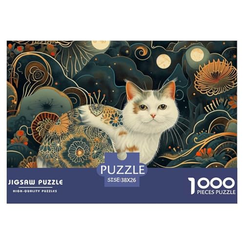 Kätzchen (9) Puzzle 1000 Teile Puzzle 38x26cm/1000pcs Für Erwachsene Kinder Stressabbau Spielzeug Familienpuzzle DIY Karton von NAOFEKUID