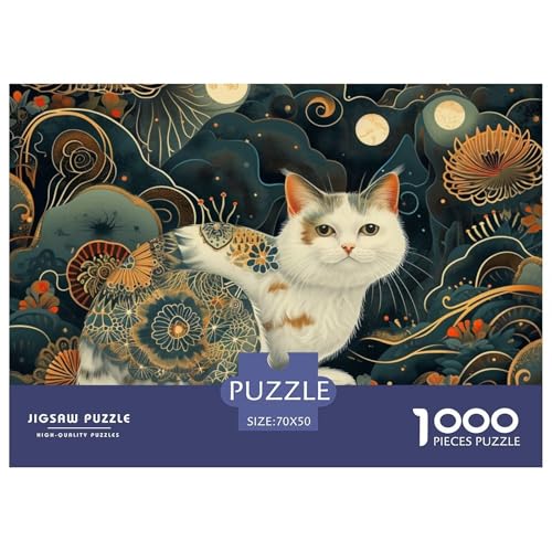Kätzchen (9) Puzzles 1000 Teile Puzzles 70x50cm/1000pcs Für Erwachsene Und Kinder Stressabbau Spielzeug Kreative DIY Karton von NAOFEKUID