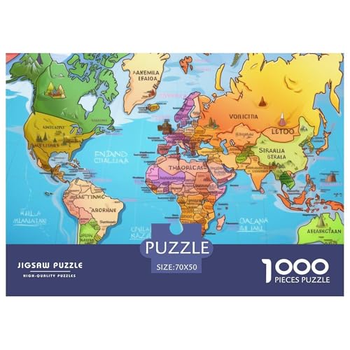 Karte von Europa Puzzle 1000 Teile Puzzles 70x50cm/1000pcs Für Erwachsene Und Kinder Stressabbau Spielzeug Familienpuzzle DIY Karton Karte von Europa Puzzle 1000 Teile Puzzles 70x50cm/1000pcs Für Erwachsene Und Kinder Stressabbau Spielzeug Familienpuzzle DIY Karton von NAOFEKUID