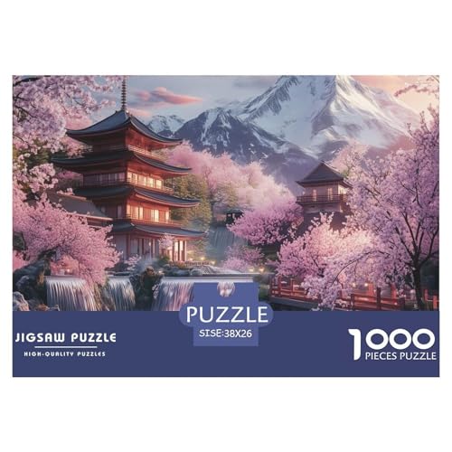 Kirschblüte Puzzle 1000 Teile Puzzles 38x26cm/1000pcs Für Erwachsene Kinder Stressabbau Spielzeug Kreative DIY Karton Kirschblüte Puzzle 1000 Teile Puzzles 38x26cm/1000pcs Für Erwachsene Kinder Stressabbau Spielzeug Kreative DIY Karton von NAOFEKUID