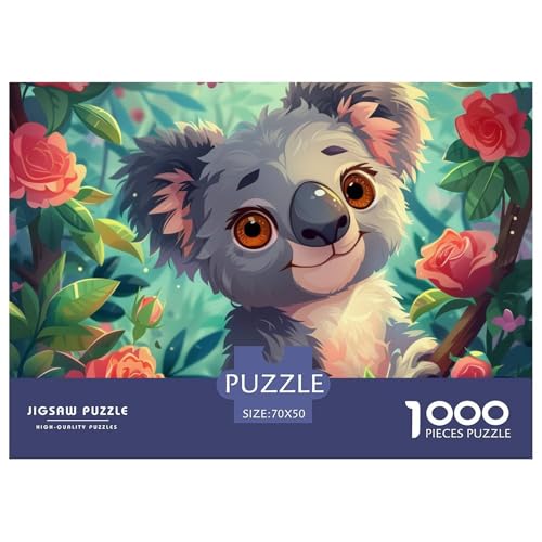 Koala Puzzles 1000 Teile Puzzle 70x50cm/1000pcs Für Erwachsene Kinder Stressabbau Spielzeug Kreative DIY Karton Koala Puzzles 1000 Teile Puzzle 70x50cm/1000pcs Für Erwachsene Kinder Stressabbau Spielzeug Kreative DIY Karton von NAOFEKUID