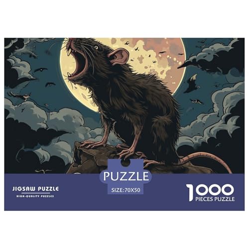Maus Puzzle 1000 Teile Puzzles 70x50cm/1000pcs Für Erwachsene Und Kinder Pädagogisches Kreative DIY Karton von NAOFEKUID
