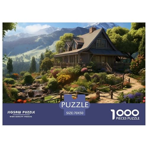 Mountain Village Ferienhaus Puzzles 1000 Teile Puzzles 70x50cm/1000pcs Für Erwachsene Kinder Stressabbau Spielzeug Kreative DIY Karton Mountain Village Ferienhaus Puzzles 1000 Teile Puzzles 70x50cm/1000pcs Für Erwachsene Kinder Stressabbau Spielzeug Kreative DIY Karton von NAOFEKUID