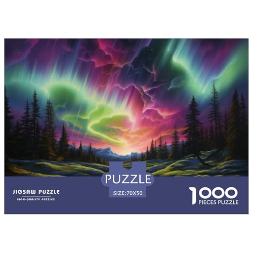 Nordlichter in Norwegen Puzzle 1000 Teile Puzzles 70x50cm/1000pcs Für Erwachsene Kinder Stressabbau Spielzeug Familienpuzzle DIY Karton Nordlichter in Norwegen Puzzle 1000 Teile Puzzles 70x50cm/1000pcs Für Erwachsene Kinder Stressabbau Spielzeug Familienpuzzle DIY Karton von NAOFEKUID