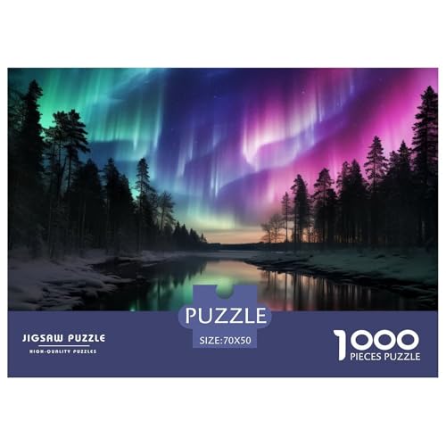 Nordlichter in Norwegen Puzzles 1000 Teile Puzzles 70x50cm/1000pcs Für Erwachsene Und Kinder Pädagogisches Familienpuzzle DIY Karton Nordlichter in Norwegen Puzzles 1000 Teile Puzzles 70x50cm/1000pcs Für Erwachsene Und Kinder Pädagogisches Familienpuzzle DIY Karton von NAOFEKUID