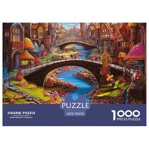 Paradies Puzzles 1000 Teile Puzzle 70x50cm/1000pcs Für Erwachsene Kinder Pädagogisches Familienpuzzle DIY Karton von NAOFEKUID