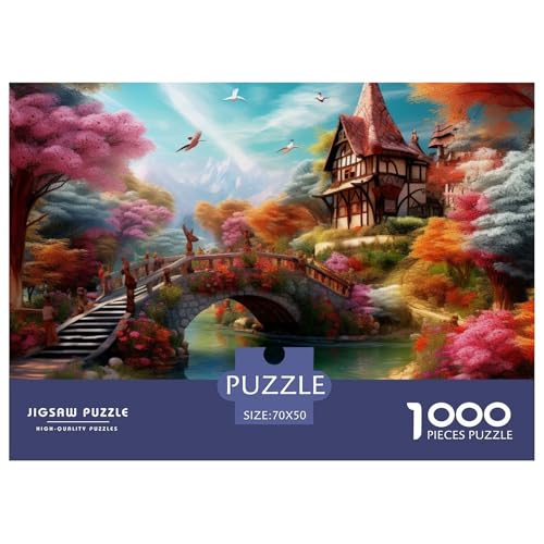 Paradies Puzzles 1000 Teile Puzzle 70x50cm/1000pcs Für Erwachsene Kinder Pädagogisches Familienpuzzle DIY Karton Paradies Puzzles 1000 Teile Puzzle 70x50cm/1000pcs Für Erwachsene Kinder Pädagogisches Familienpuzzle DIY Karton von NAOFEKUID