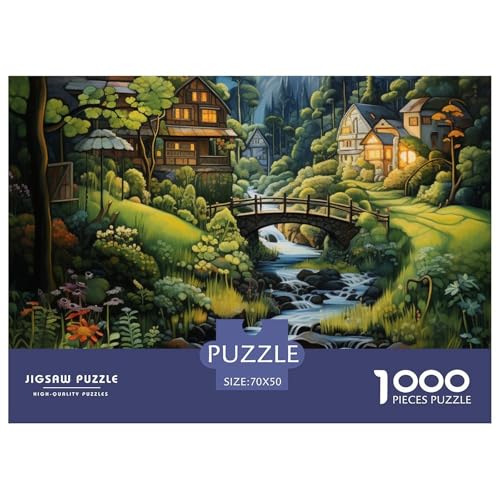 Paradies Puzzles 1000 Teile Puzzle 70x50cm/1000pcs Für Erwachsene Kinder Pädagogisches Kreative DIY Karton von NAOFEKUID