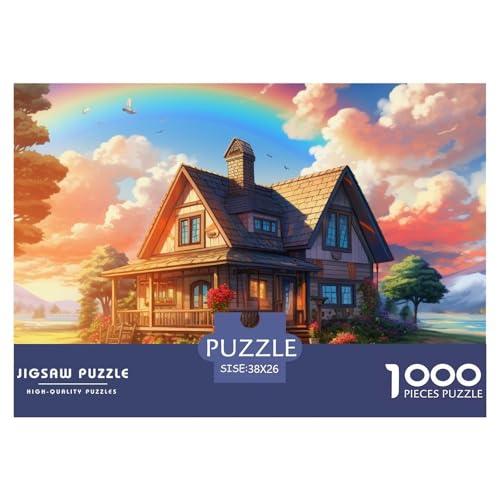 Süße Landschaft Puzzle 1000 Teile Puzzle 38x26cm/1000pcs Für Erwachsene Kinder Stressabbau Spielzeug Familienpuzzle DIY Karton Süße Landschaft Puzzle 1000 Teile Puzzle 38x26cm/1000pcs Für Erwachsene Kinder Stressabbau Spielzeug Familienpuzzle DIY Karton von NAOFEKUID