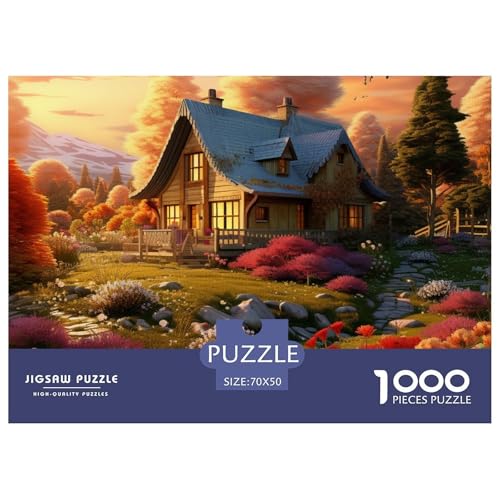 Süße Landschaft Puzzle 1000 Teile Puzzles 70x50cm/1000pcs Für Erwachsene Und Kinder Stressabbau Spielzeug Kreative DIY Karton Süße Landschaft Puzzle 1000 Teile Puzzles 70x50cm/1000pcs Für Erwachsene Und Kinder Stressabbau Spielzeug Kreative DIY Karton von NAOFEKUID