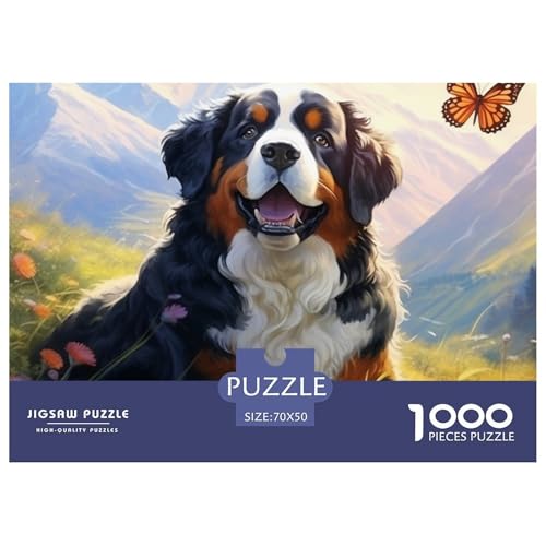 Tibetischer Mastiff Puzzle 1000 Teile Puzzles 70x50cm/1000pcs Für Erwachsene Kinder Stressabbau Spielzeug Kreative DIY Karton von NAOFEKUID