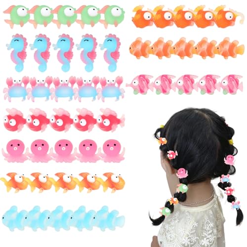 NASSMOSSE 50pcs Mini Harz Ozeiere Nette Cartoon winzig NASSMOSSE 50pcs Mini Harz Ozeiere Nette Cartoon winzig von NASSMOSSE