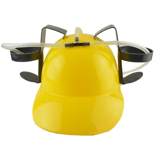 NASSMOSSE Bierhut, Verstellbarer Bierhelm -Trinkhut mit Tassenhalter und Strohhalm, durchlaufsicherer Trinkhelm mit Strohklemme, lustige Hüte für die Festivalparty, Junggesellenparty NASSMOSSE Bierhut, Verstellbarer Bierhelm -Trinkhut mit Tassenhalter und Strohhalm, durchlaufsicherer Trinkhelm mit Strohklemme, lustige Hüte für die Festivalparty, Junggesellenparty von NASSMOSSE