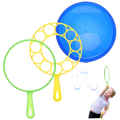 NASSMOSSE Big Bubble Stab Set, 3PCS/Set Funny Plastic Giant Bubble Zauberstab mit Tablett für Kinder Erwachsene Sommer Outdoor Playtime Activity Party Geschenke Geschenke NASSMOSSE Big Bubble Stab Set, 3PCS/Set Funny Plastic Giant Bubble Zauberstab mit Tablett für Kinder Erwachsene Sommer Outdoor Playtime Activity Party Geschenke Geschenke von NASSMOSSE