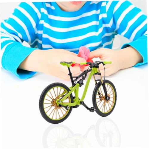 NASSMOSSE Vintage Kids Bike Toy, Cooles Spielzeug Miniaturradmodell Finger Mountain Fahrrad für Kinder Geburtstagsgeschenke von NASSMOSSE