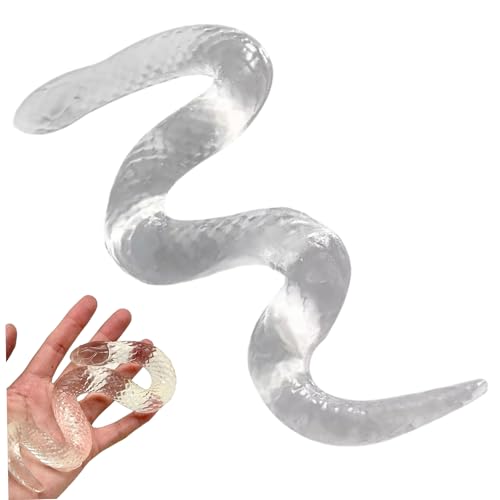 Squeeze -Spielzeug für Erwachsene/Kinder, realistische klare Schlangenstress -Squeeze -Spielzeug, Dehnbare Ultra -weiche Angst -Erleichterungsgegenstände für Partygunst, Geschenke, Schulprämien Squeeze -Spielzeug für Erwachsene/Kinder, realistische klare Schlangenstress -Squeeze -Spielzeug, Dehnbare Ultra -weiche Angst -Erleichterungsgegenstände für Partygunst, Geschenke, Schulprämien von NASSMOSSE